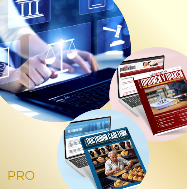 Propisi.net PS LA (Propisi.net i štampani i elektronski časopisi Poslovni savetnik i Lege Artis - Propisi u praksi)